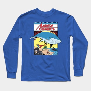 Aqua Comics Issue 1 Long Sleeve T-Shirt